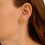 Orecchini Lobo Beverly Oro Giallo