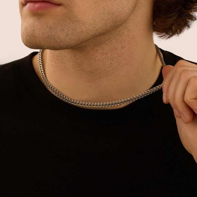 Catena Man Code Acciaio - Collane Catena Unisex | Stroili