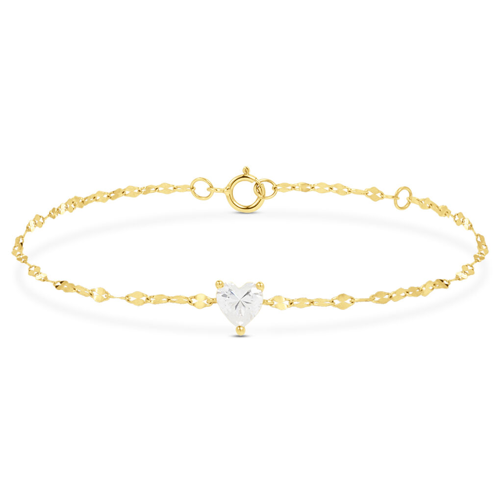 Bracciale Punto Luce Claire Oro Giallo Cubic Zirconia - Bracciali Amicizia Donna | Stroili