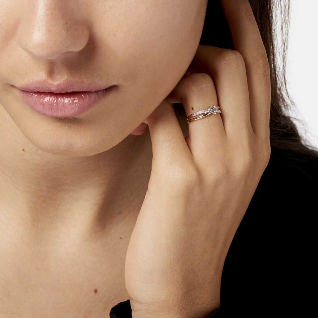 Anello Amélie Oro Giallo Topazio - Anelli con Pietre Donna | Stroili