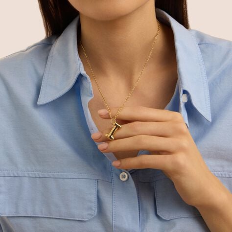 Collana Radiance Acciaio Dorato - Collane Donna | Stroili