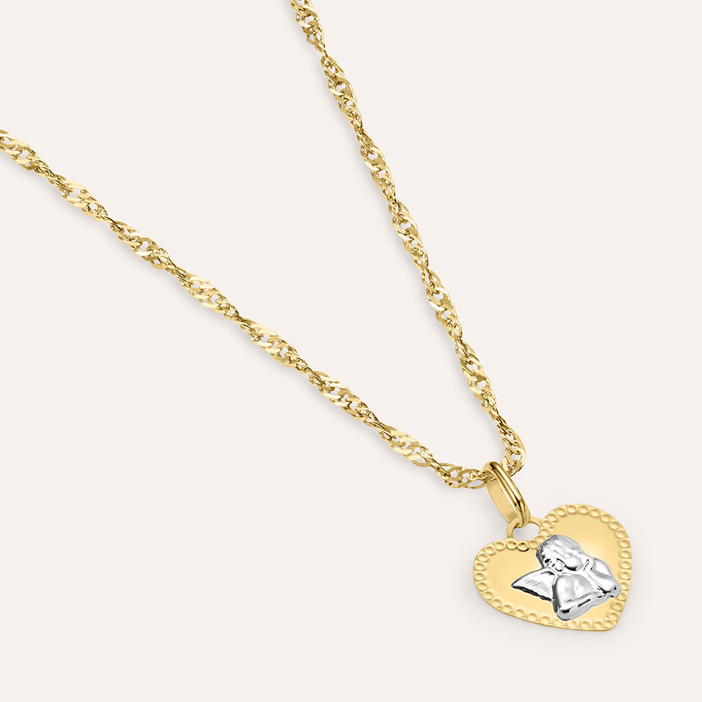 Pendente Holy Oro Bicolore