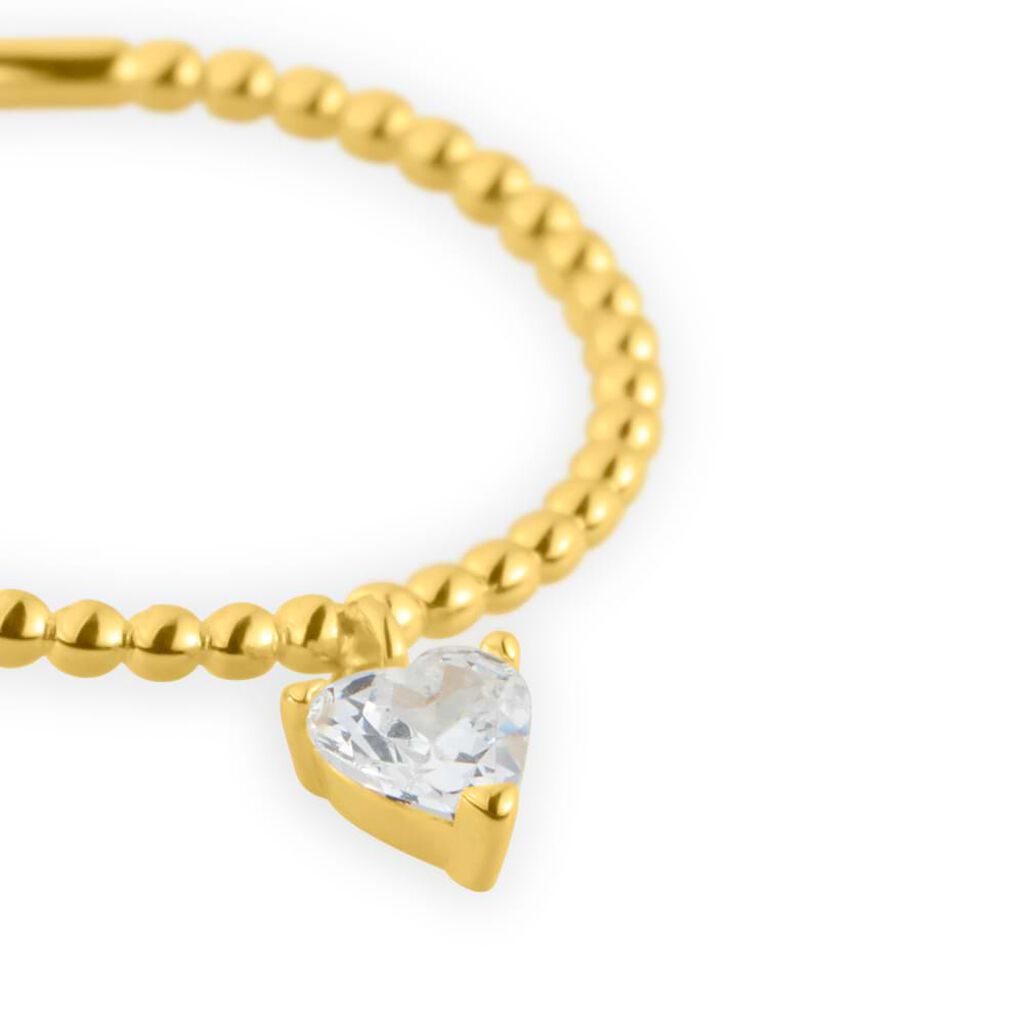 Anello Solitario Claire Oro Giallo Cubic Zirconia