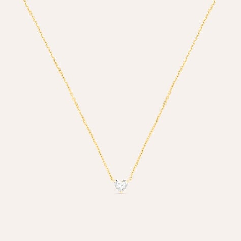 Collana Punto Luce Claire Oro Giallo Cubic Zirconia - Collane Punto Luce Donna | Stroili