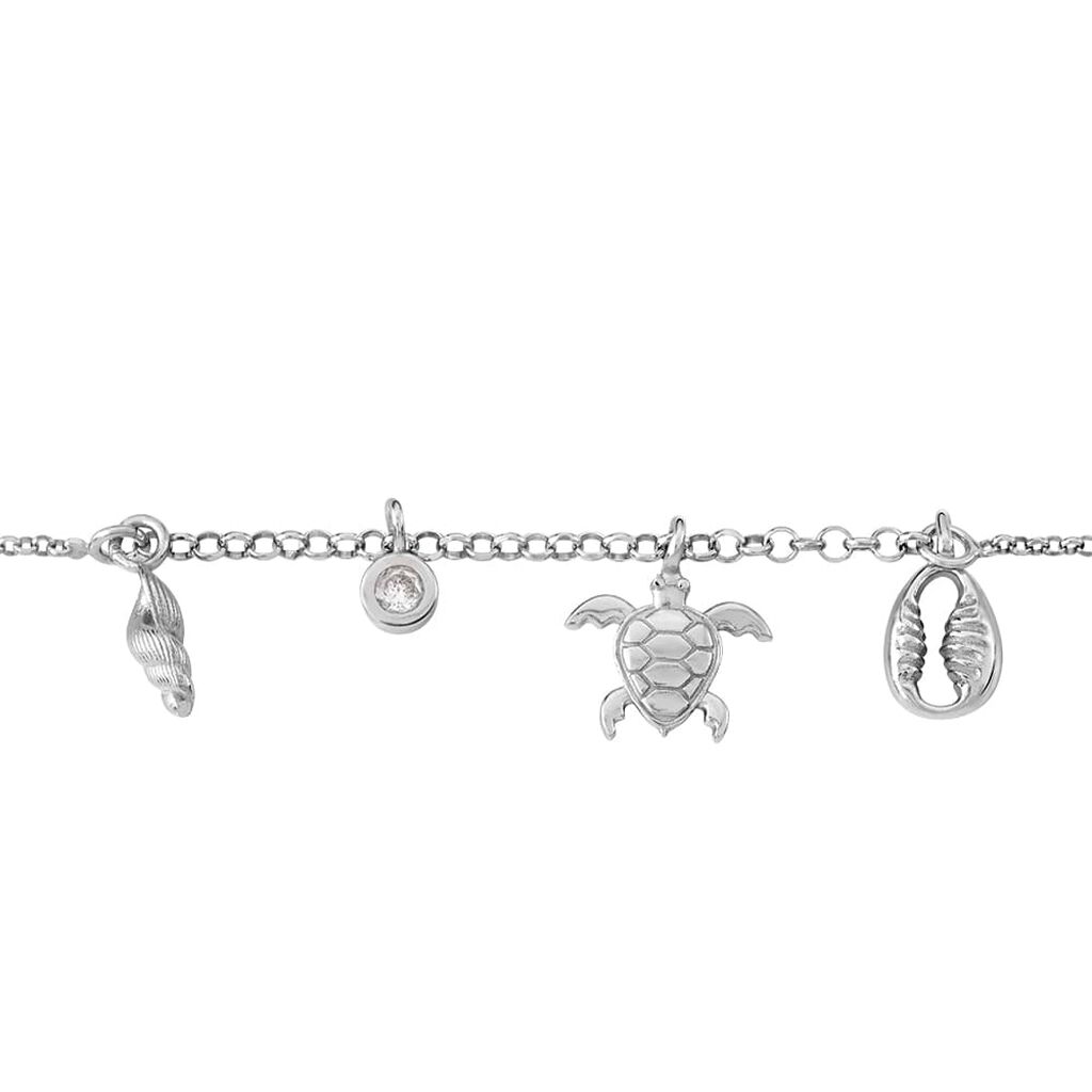 Cavigliera Silver Collection Argento Rodiato Cubic Zirconia - Cavigliere Donna | Stroili