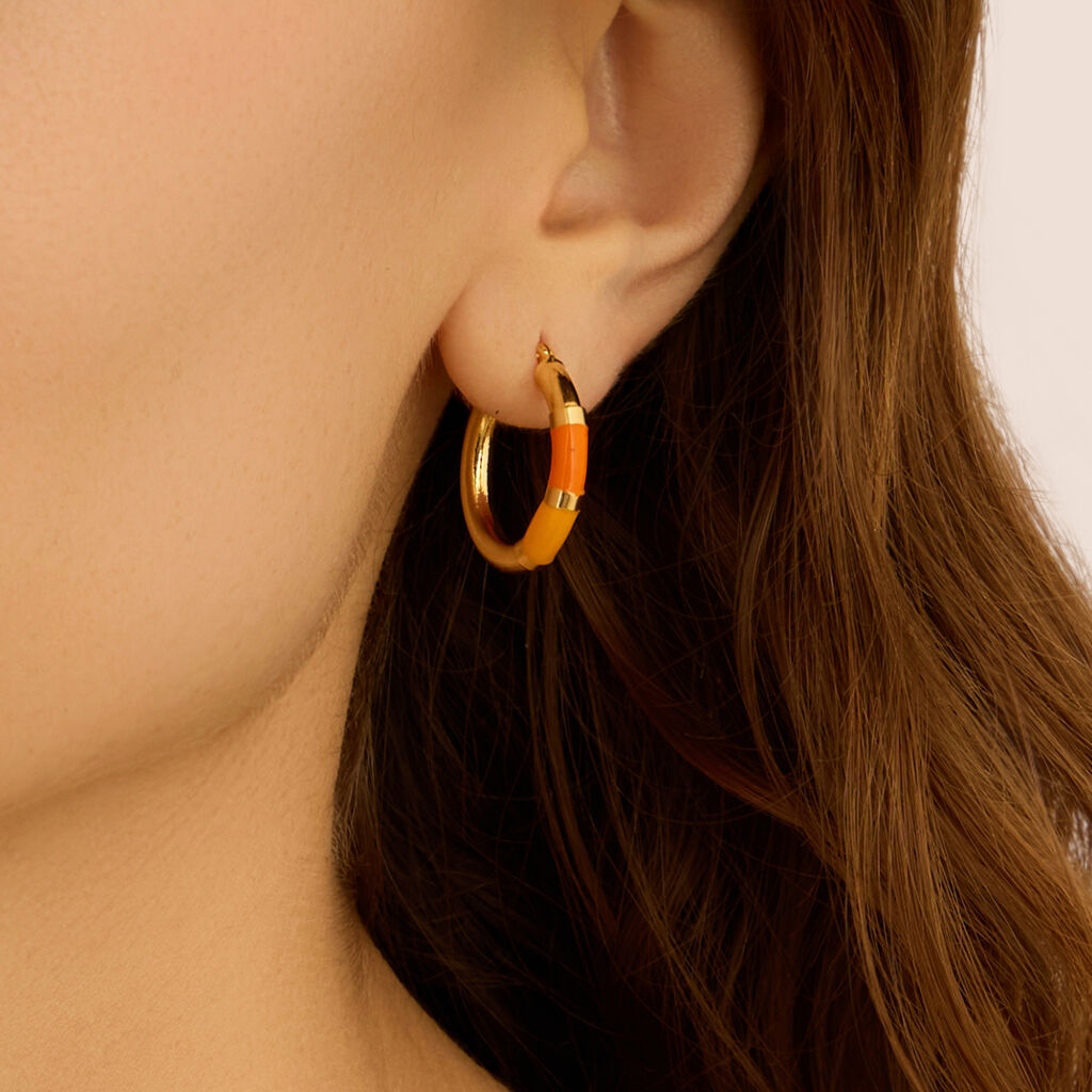 Orecchini A Cerchio Toujours Oro Giallo