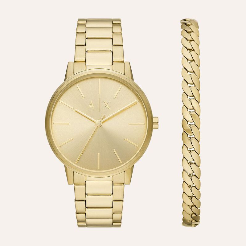 Set Orologio Al Quarzo Armani Exchange Ax7144set - Orologi solo Tempo Uomo | Stroili