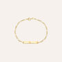 Bracciale Con Targhetta Holy Oro Giallo