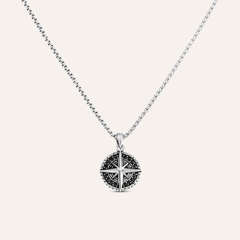 Collana Man Code Acciaio Cubic Zirconia - Collane Uomo | Stroili