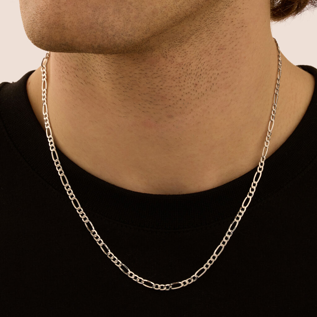 Catena L'homme Or Oro Bianco