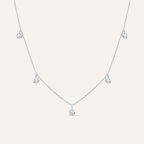 Collana Desideria Argento Nobile Rodiato - Collane Donna | Stroili