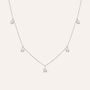 Collana Desideria Argento Nobile Rodiato