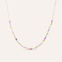 Collana Silver Rainbow Argento Rodiato Cubic Zirconia