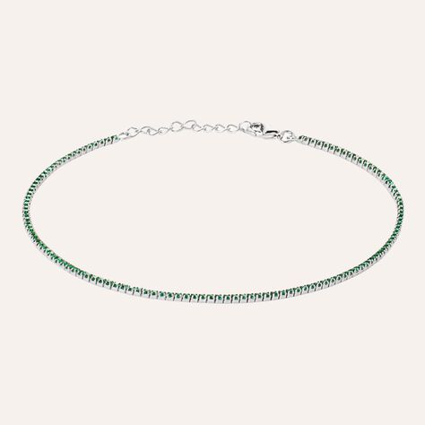 Cavigliera Silver Rainbow Argento Rodiato Cubic Zirconia - Cavigliere Donna | Stroili