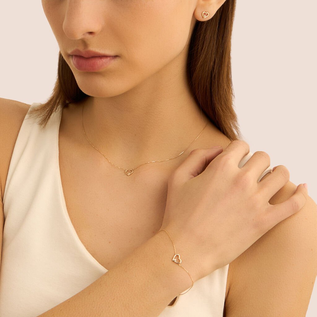 Collana Sophia Oro Giallo Diamante