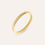 Fede Classica Diamantata 1.8 mm Oro Giallo