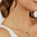 Collana Elizabeth Crown Oro Bianco Zaffiro Diamante - Collane Donna | Stroili