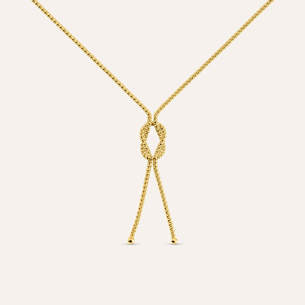 Collana Nodo Isabelle Oro Giallo
