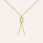 Collana Nodo Isabelle Oro Giallo