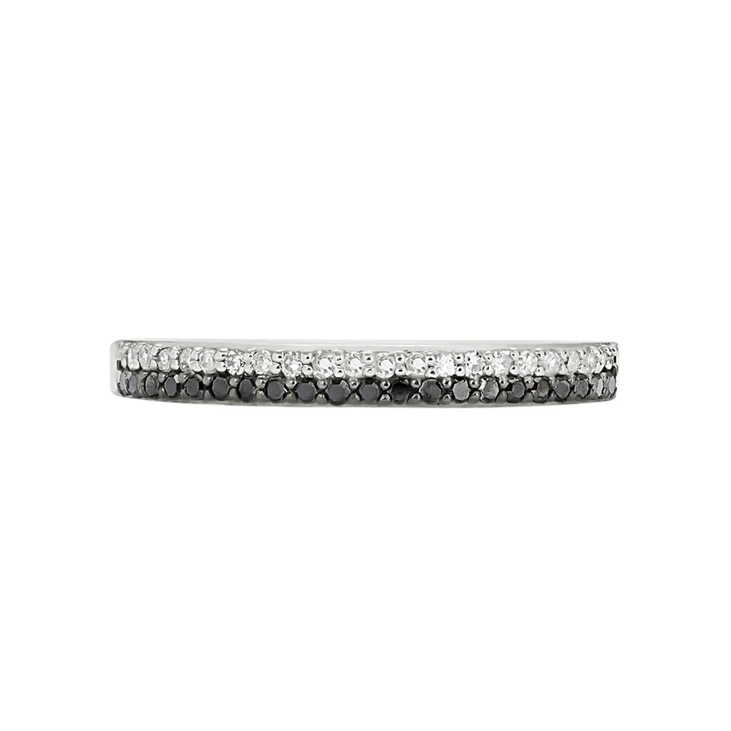 Anello Fascia Sophia Oro Bianco Diamante - Anelli con Pietre Donna | Stroili