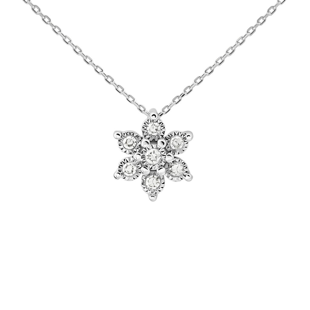 Collana Sophia Oro Bianco Diamante - Collane Donna | Stroili