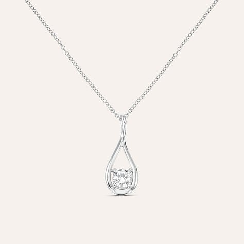 Collana Silver Elegance Argento Rodiato Cubic Zirconia - Collane Donna | Stroili