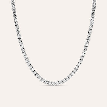 Collana Tennis Firmamenti Oro Bianco Diamante