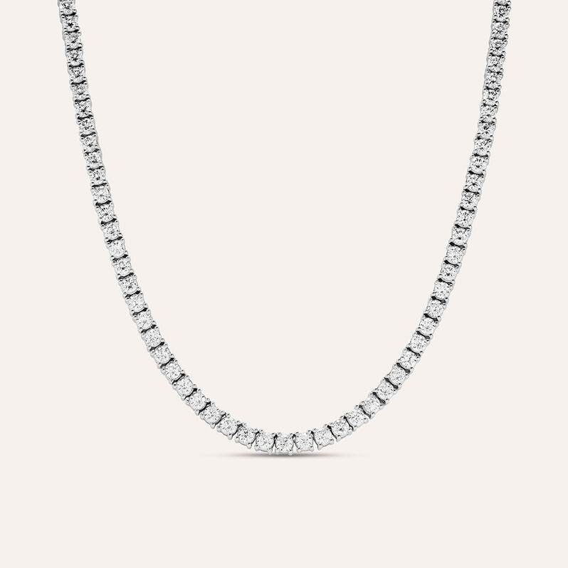 Collana Tennis Firmamenti Oro Bianco Diamante - Collane Tennis Donna | Stroili