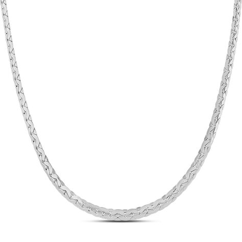 Catena Colette Oro Bianco - Collane Catena Donna | Stroili