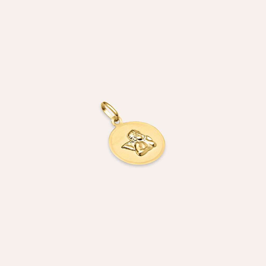 Pendente Holy Oro Giallo - Ciondoli con Incisione Unisex | Stroili