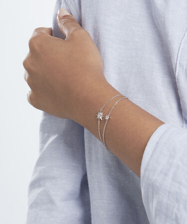 Bracciale Silver Elegance Argento Rodiato Cubic Zirconia