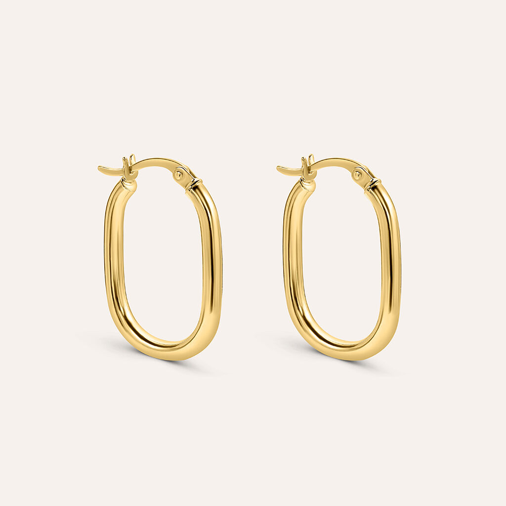 Orecchini A Cerchio Toujours Oro Giallo