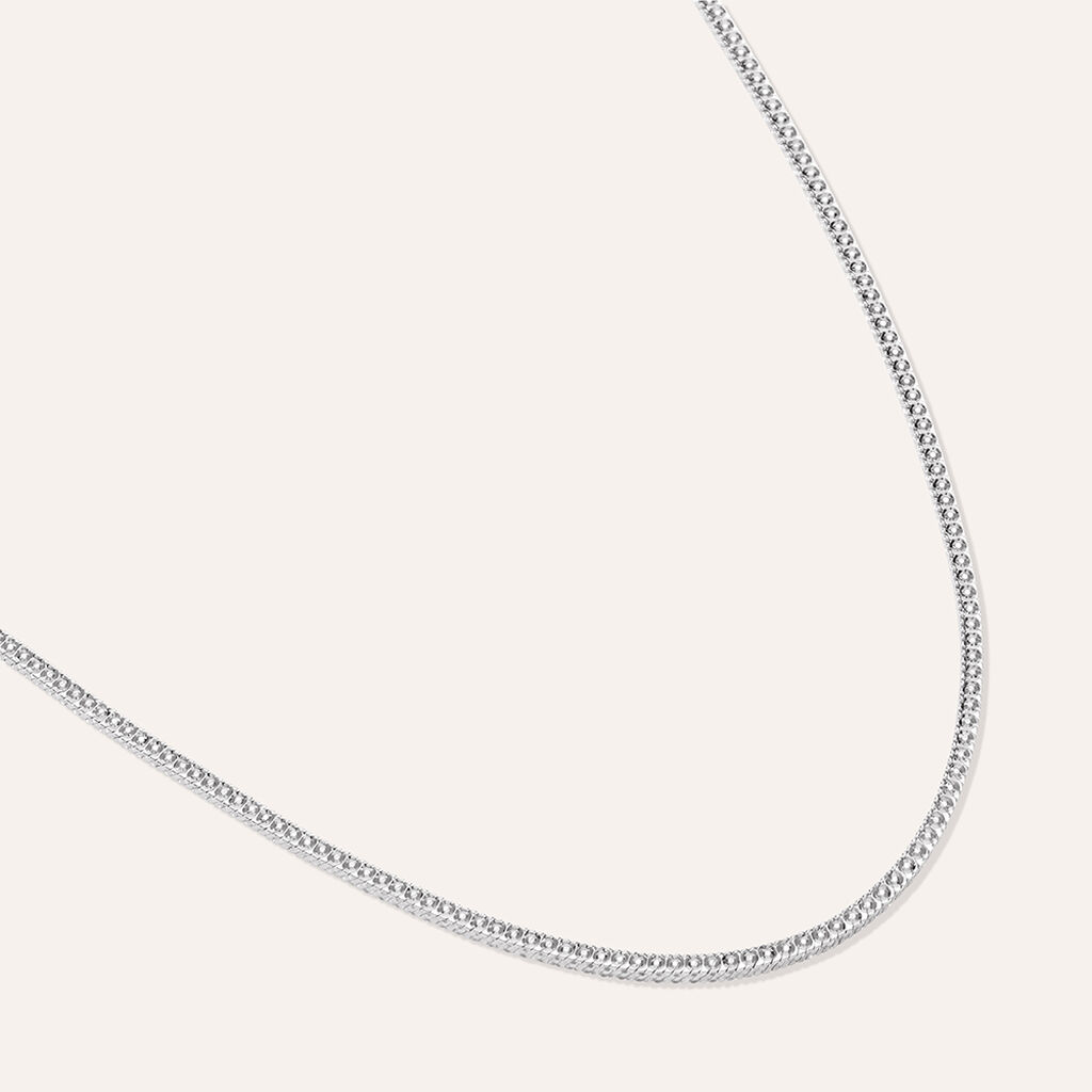 Catena Gentleman Argento Rodiato