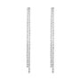Orecchini Pendenti Tennis Romantic Shine Metallo Cristallo