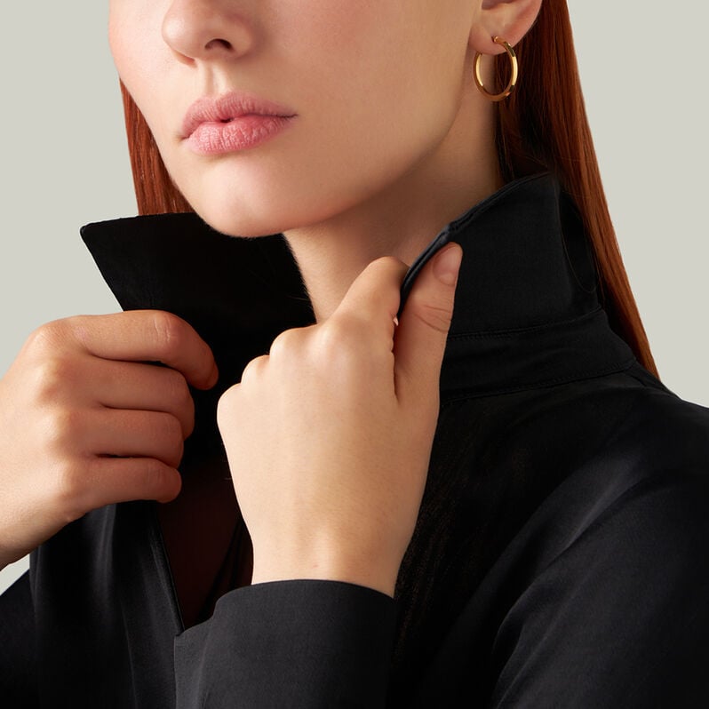 Orecchini A Cerchio Toujours Oro Giallo - Orecchini a Cerchio Donna | Stroili