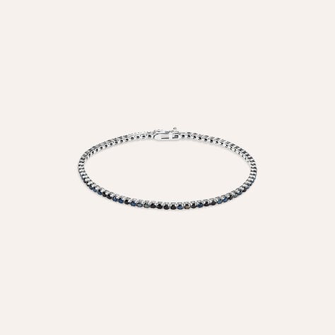 Bracciale Tennis L'homme Or Oro Bianco Spinello - Bracciali Tennis Uomo | Stroili