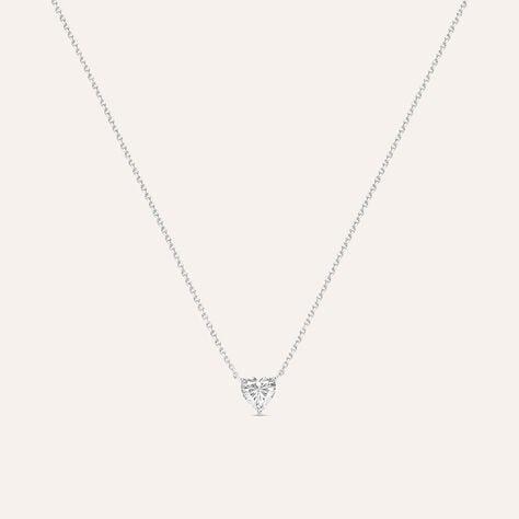 Collana Punto Luce Claire Oro Bianco Cubic Zirconia - Collane Punto Luce Donna | Stroili