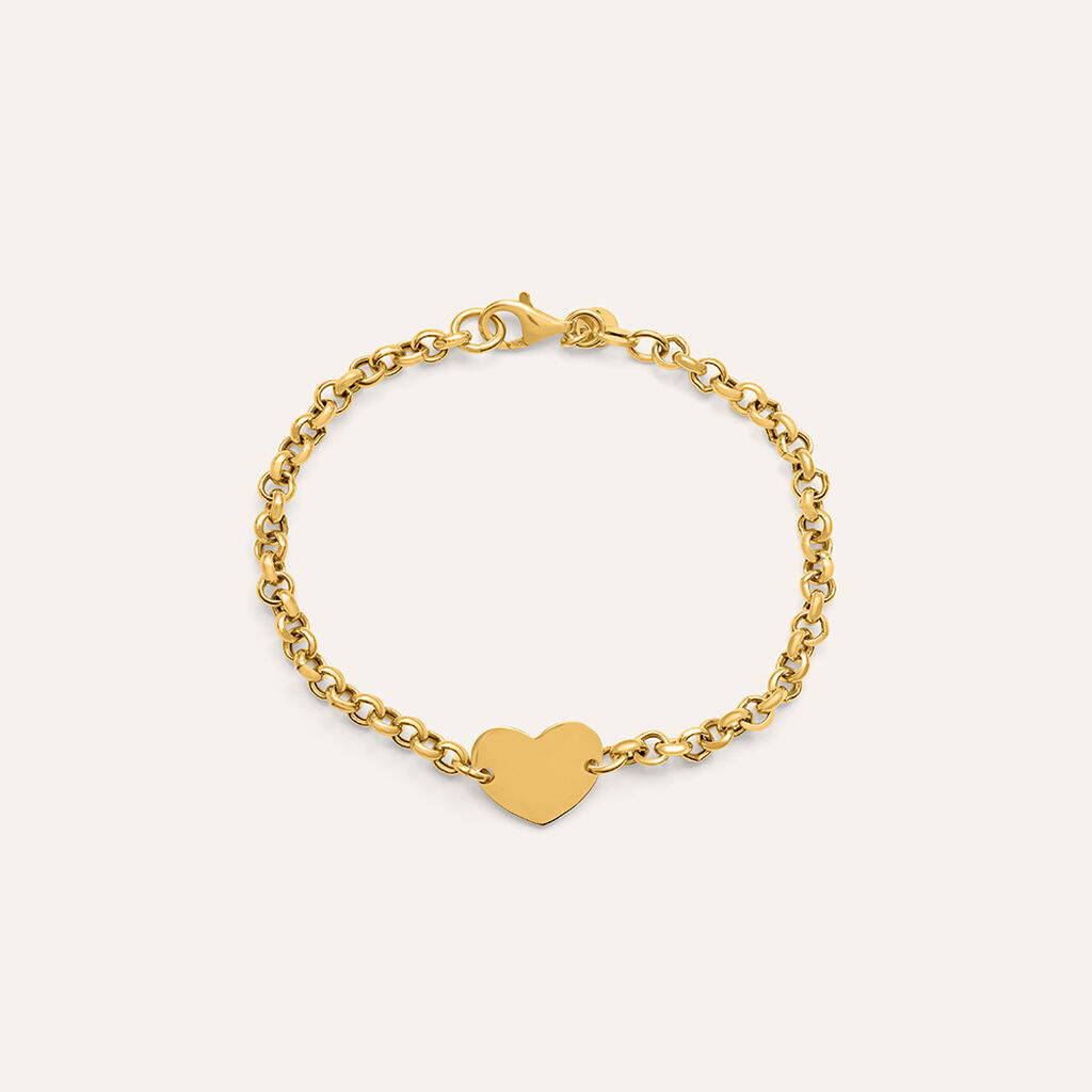 Bracciale Silver Collection Argento Dorato