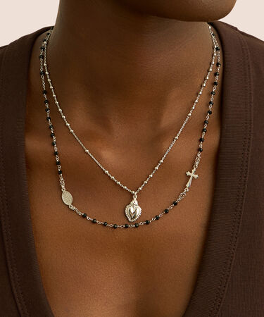 Collana Silver Soul Argento Rodiato