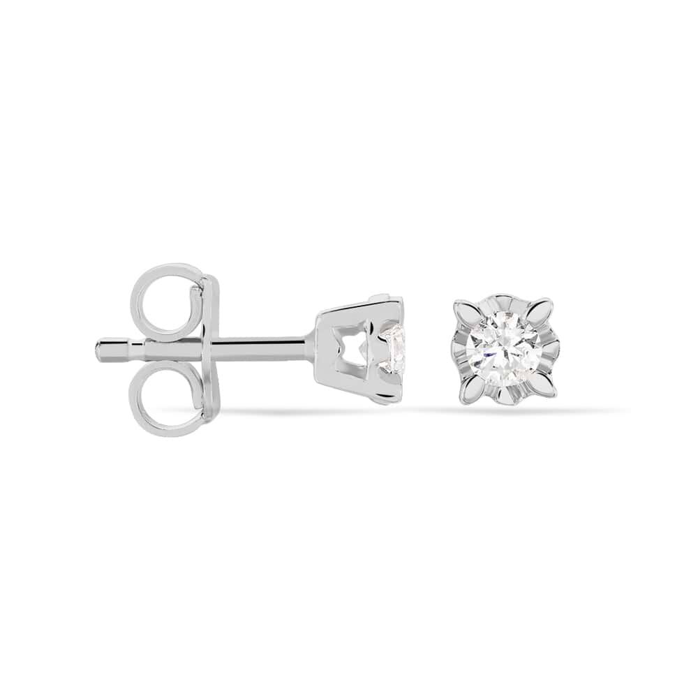 Orecchini oro bianco deals e diamanti stroili