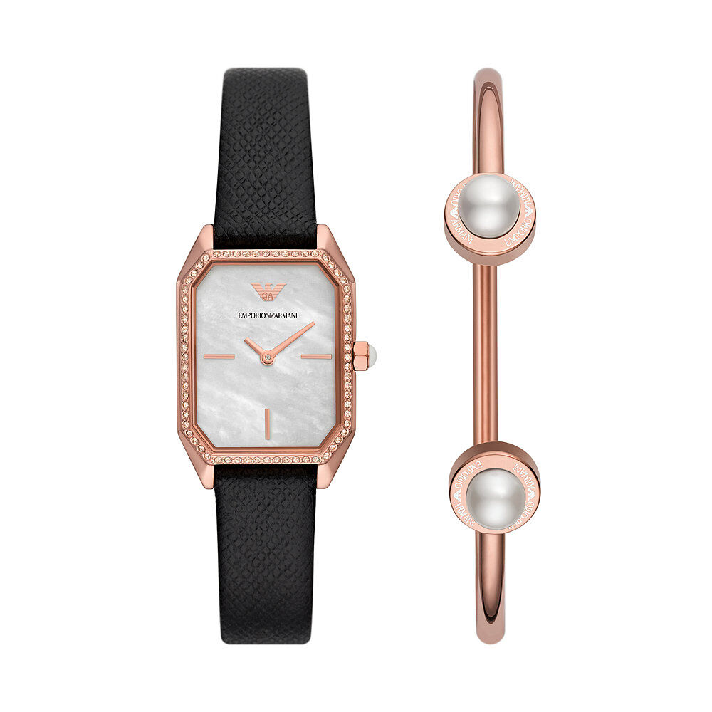 Orologio store armani quadrato