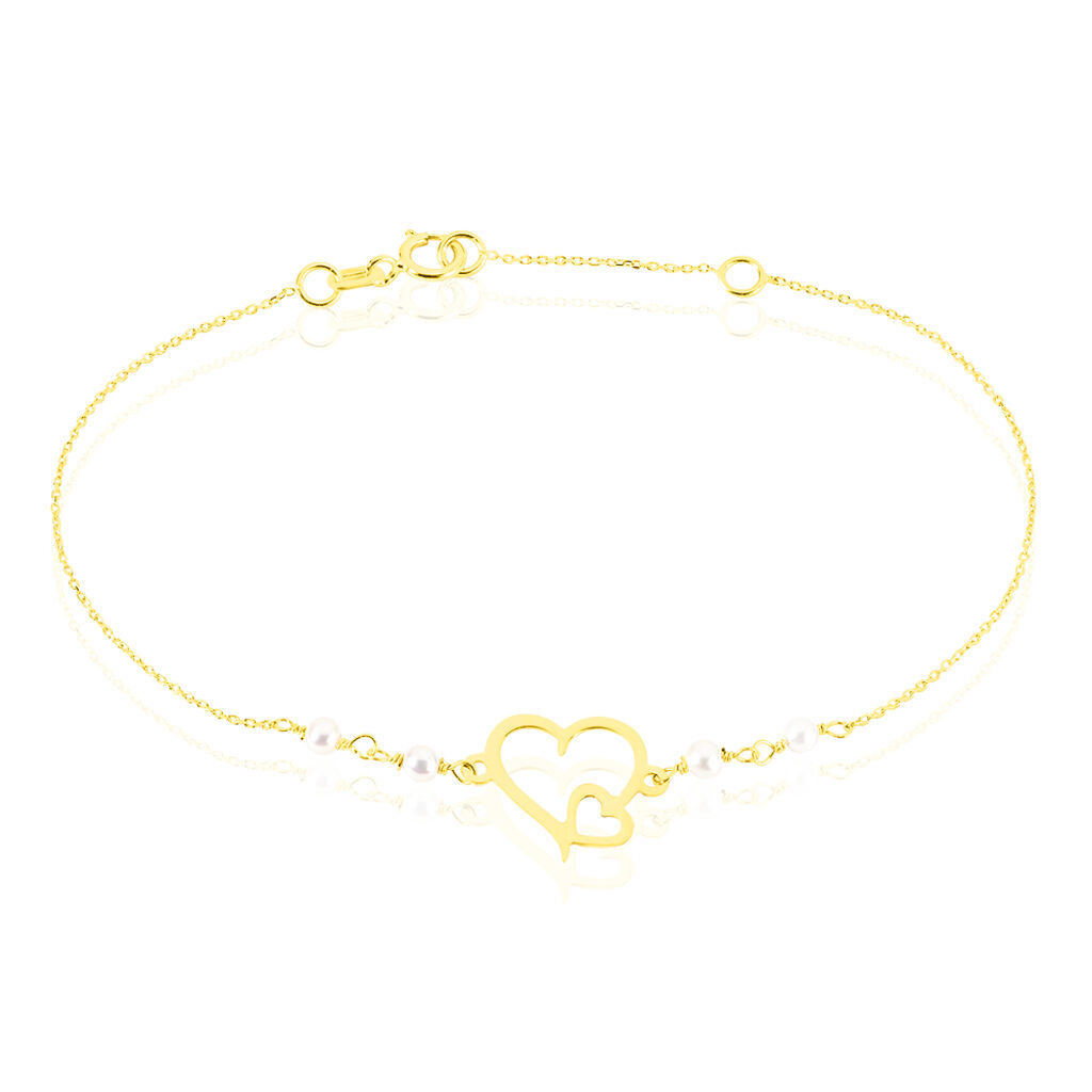 Bracciale Gabrielle Oro Giallo Perla D'Acqua Dolce