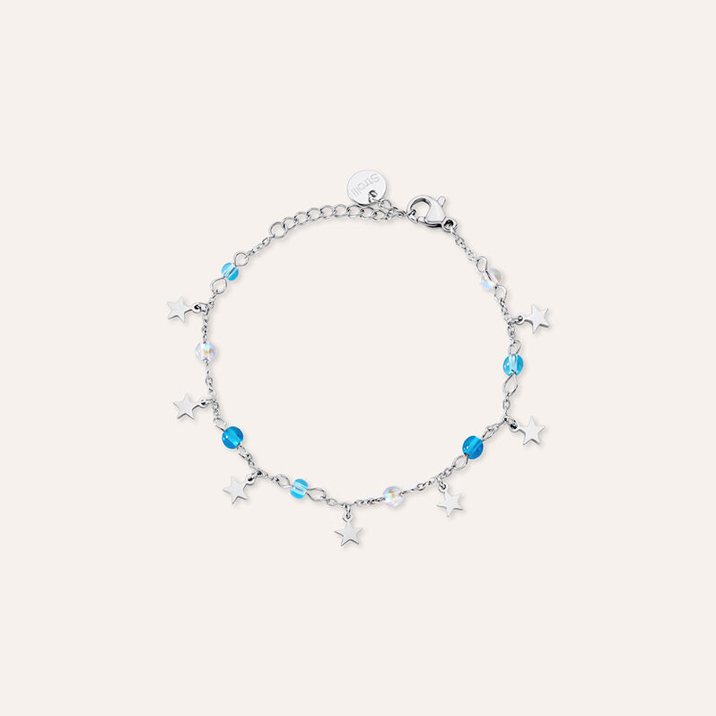 Bracciale Summer Collection Acciaio Azzurro - Bracciali Donna | Stroili