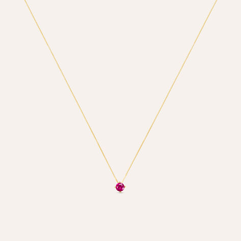 Collana Punto Luce Silver Rainbow Argento Rosa Cubic Zirconia - Collane Punto Luce Donna | Stroili
