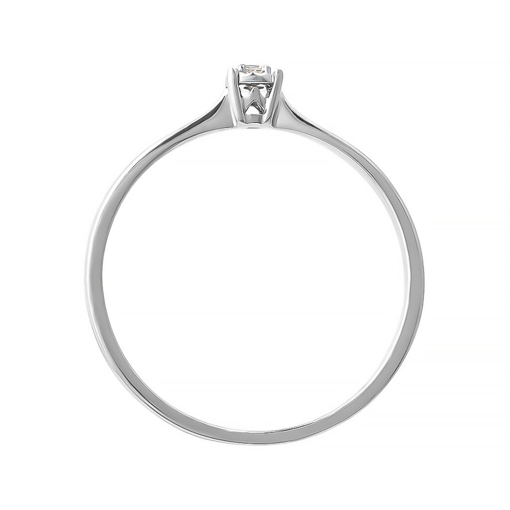 Anello Solitario Diamotion Oro Bianco Diamante - Anelli con Pietre Donna | Stroili