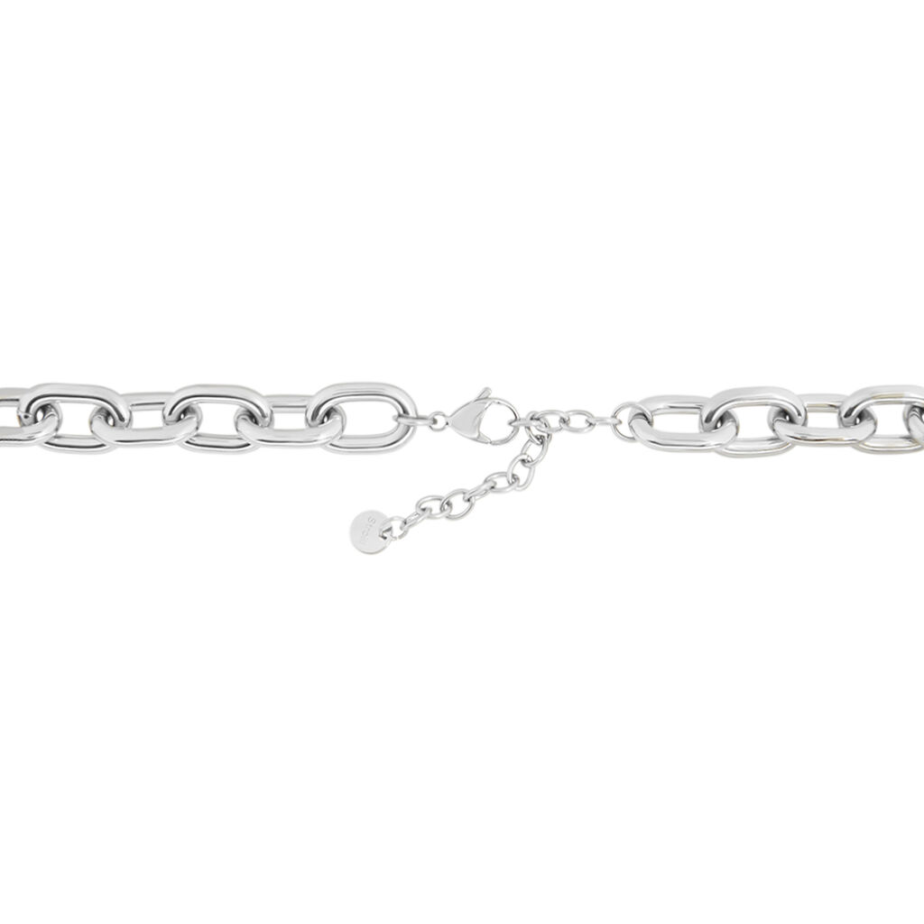 Catena Lady Sweet Acciaio Cristallo - Collane Catena Donna | Stroili