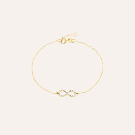 Bracciale Claire Oro Giallo Cubic Zirconia - Bracciali Amicizia Donna | Stroili