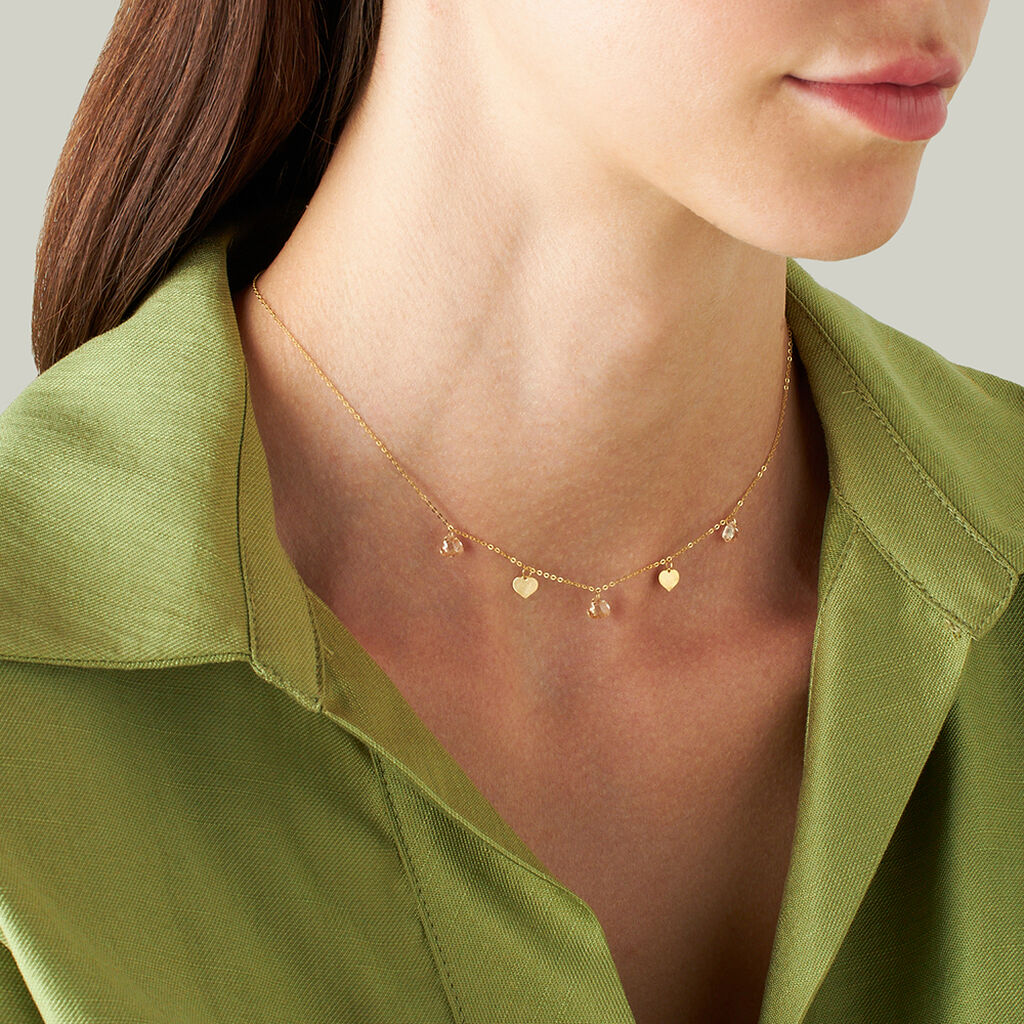 Collana Beverly Oro Giallo Cubic Zirconia - Collane Donna | Stroili