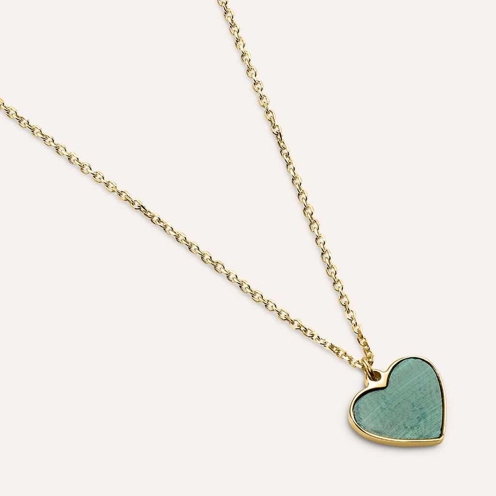 Collana Beverly Oro Giallo Malachite - Collane Donna | Stroili
