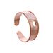 Bracciale bangle cuore in bronzo rosato - Bracciali Donna | Stroili